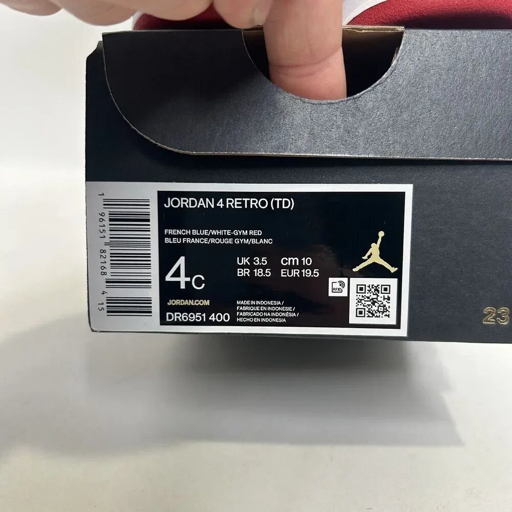 Nike Air Jordan 4 Retro TD "Messy Room" 2024 - Picture 5 of 5